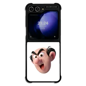 AKAM AMC-WSGZFLIP5-SMURFS-14 Cover For Samsung Galaxy Z Flip 5