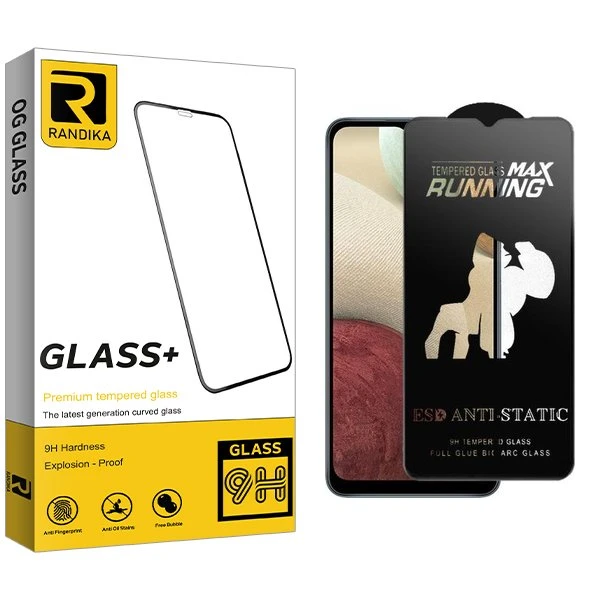 محافظ صفحه نمایش راندیکا مدل RKnewpkg Running Max مناسب برای گوشی موبایل سامسونگ Galaxy A12