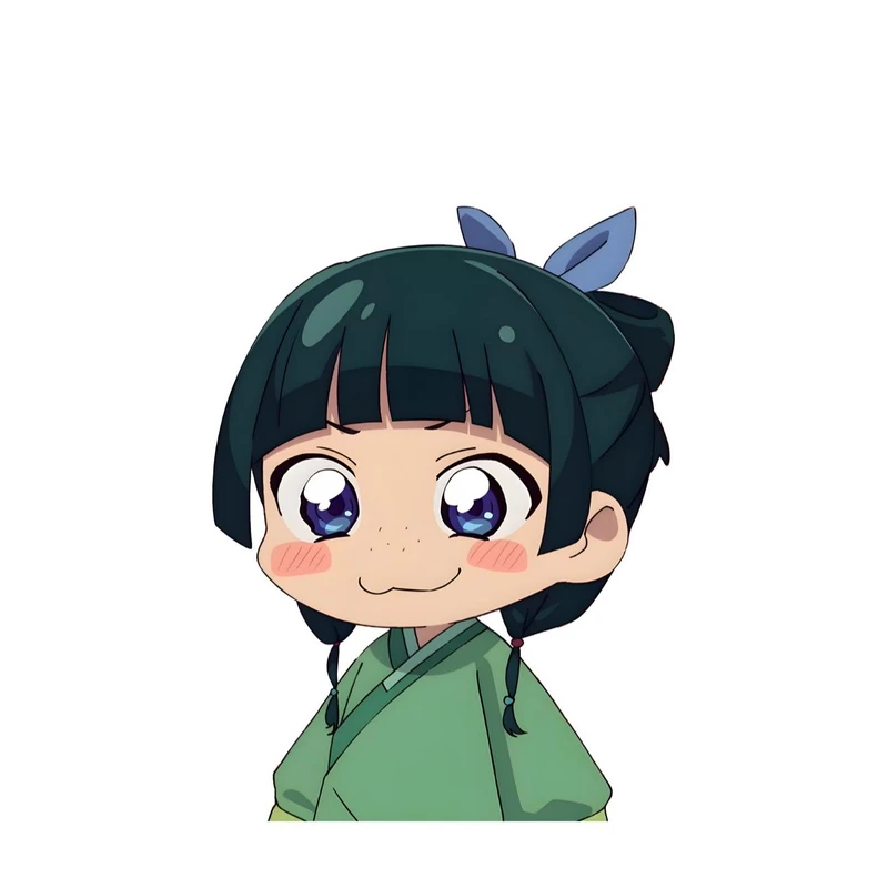 استیکر لپ تاپ و موبایل مدل انیمه طرح خاطرات داروساز The Apothecary Diaries کد 6128