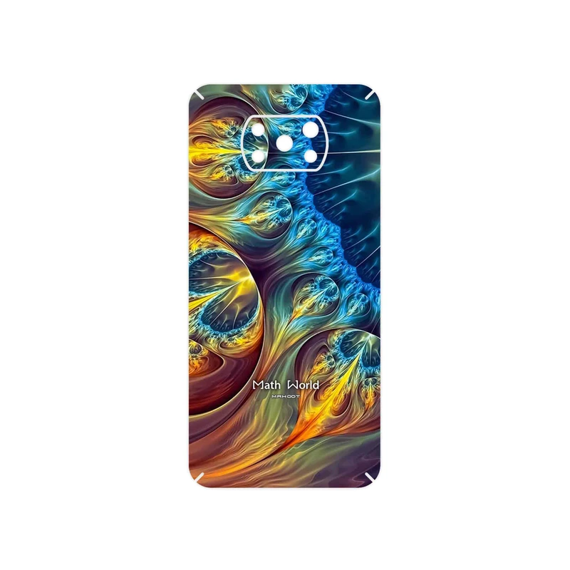 برچسب پوششی ماهوت مدل Mathematical Geometric Shape 8 مناسب برای گوشی موبایل شیائومی Poco X3 NFC