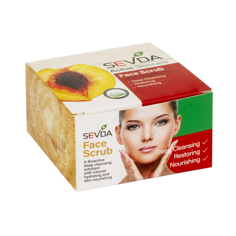 اسکراب لایه بردار پوست سودا مدل هلو حجم 250 میلی لیتر