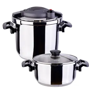  زودپز دوقلو کرکماز مدل ALESSA کد A178 ظرفیت 7 و 4 لیتر