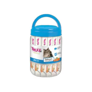 بستنی گربه ترولی مدل salmon & codfish مجموعه 30 عددی