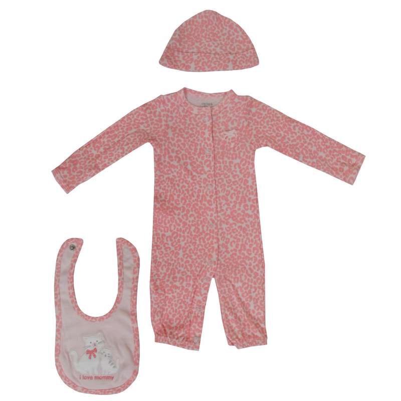 ست 3 تکه لباس نوزادی کارترز مدل A28