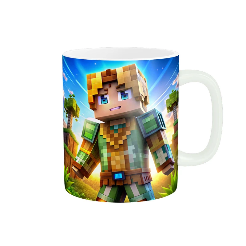 ماگ پادآفرین طرح گیم و فیلم ماینکرافت Minecraft game کد 1704