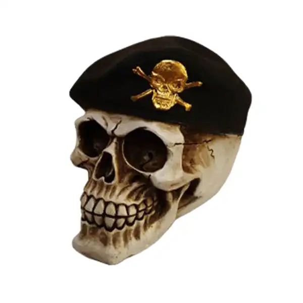 مجسمه دنیا دکوری سرمد مدل جمجمه اسکلت کد 2