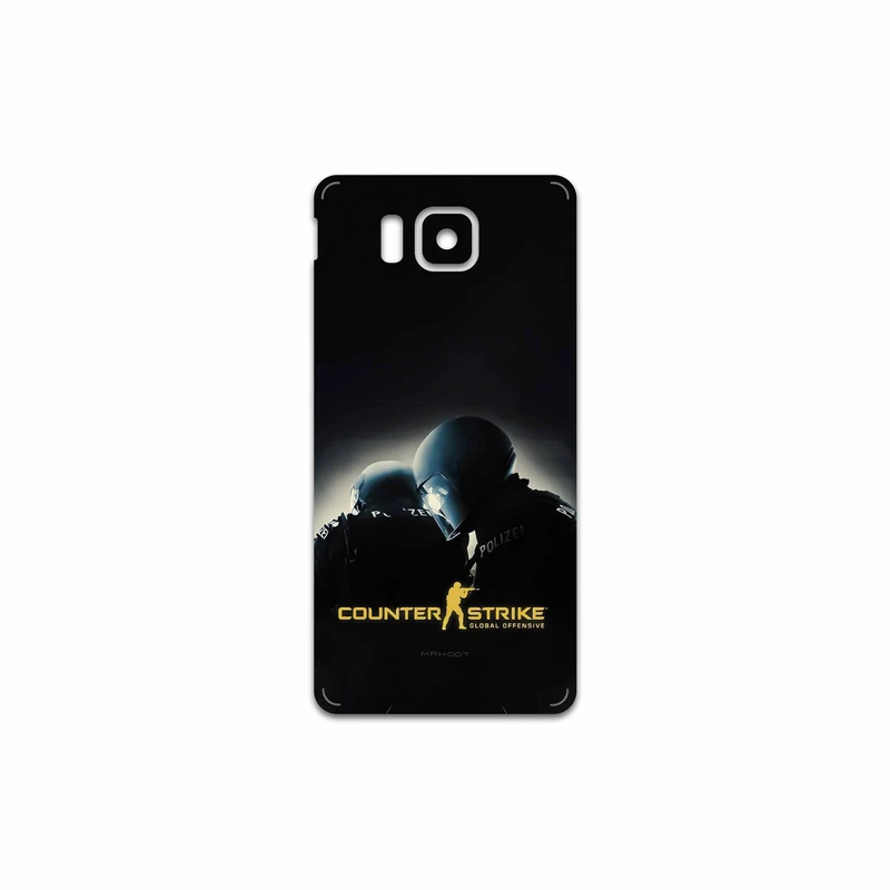 برچسب پوششی ماهوت مدل Counter-Strike مناسب برای گوشی موبایل سامسونگ Galaxy Alpha