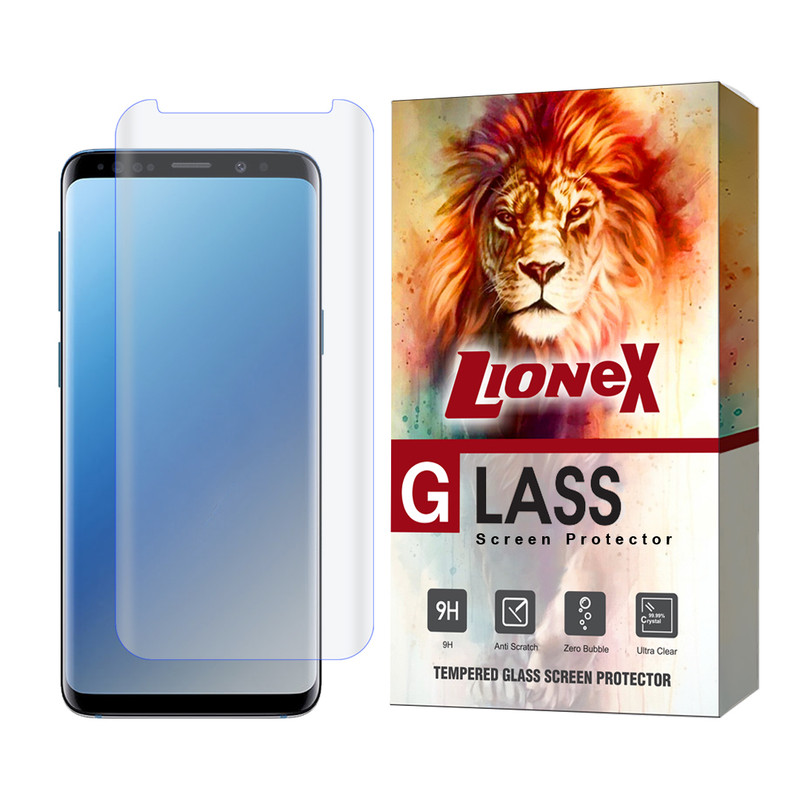 محافظ صفحه نمایش یووی لایونکس مدل UVLIGHTL مناسب برای گوشی موبایل سامسونگ Galaxy S8 Plus