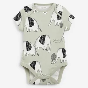 بادی آستین کوتاه نوزادی نکست مدل 587-439-4