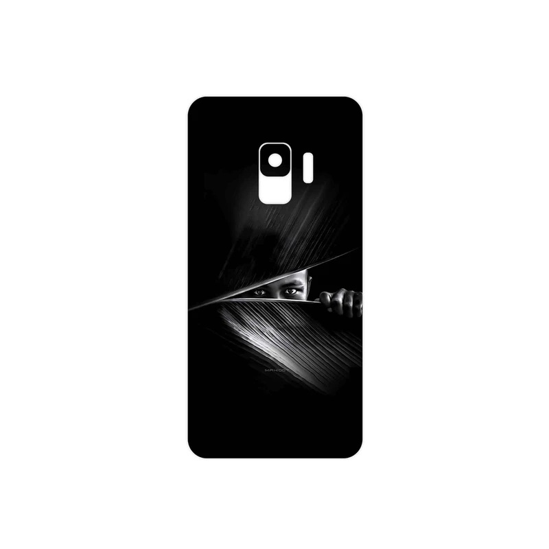 برچسب پوششی ماهوت مدل Black Portrait مناسب برای گوشی موبایل سامسونگ Galaxy S9