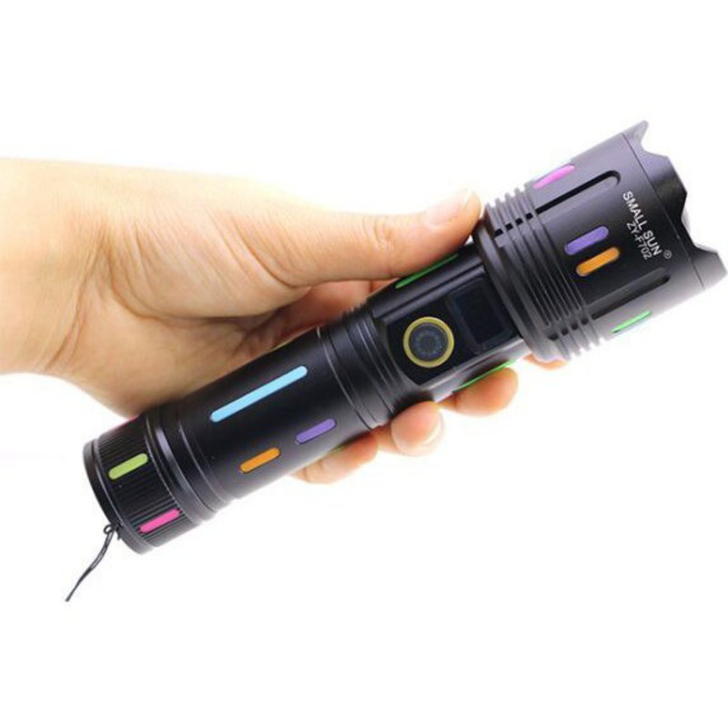چراغ قوه دستی اسمال سان مدل F-702 رنگ نور مهتابی