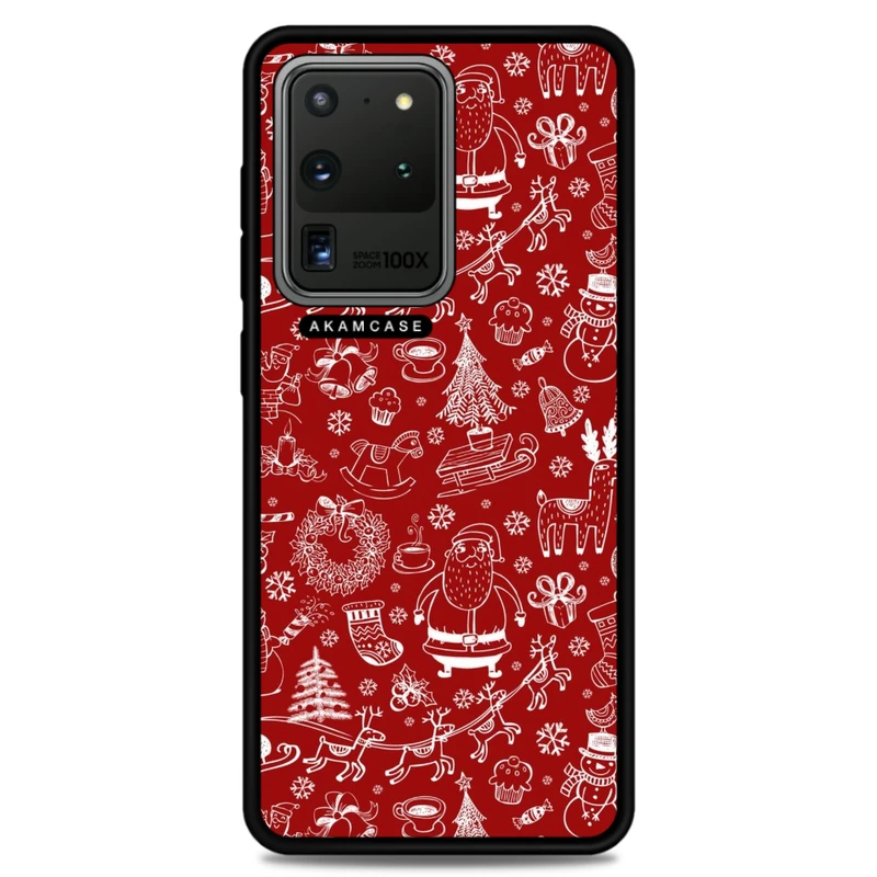 کاور آکام مدل AMC-WSGS20U-CHRISTMAS-20 مناسب برای گوشی موبایل سامسونگ Galaxy S20 Ultra