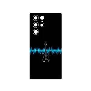 MAHOOT Electric Guitar Cover Sticker for Samsung Galaxy S22 Ultra 5G