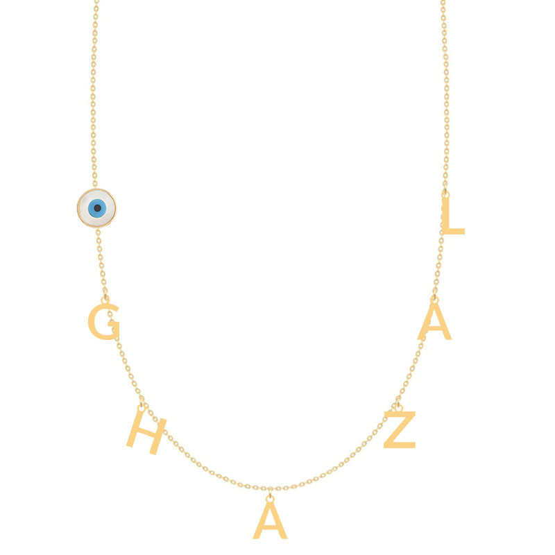 گردنبند طلا 18 عیار زنانه کرابو مدل غزال Kr73492