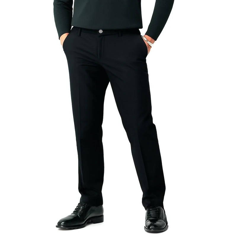 شلوار معمولی (regular fit) مردانه مدل کتان کلاسیک کد sh173