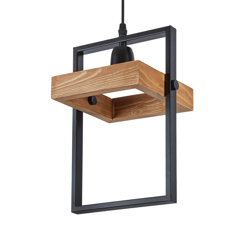 چراغ آویز مدرن چشمه نور کد A1335/1-BK