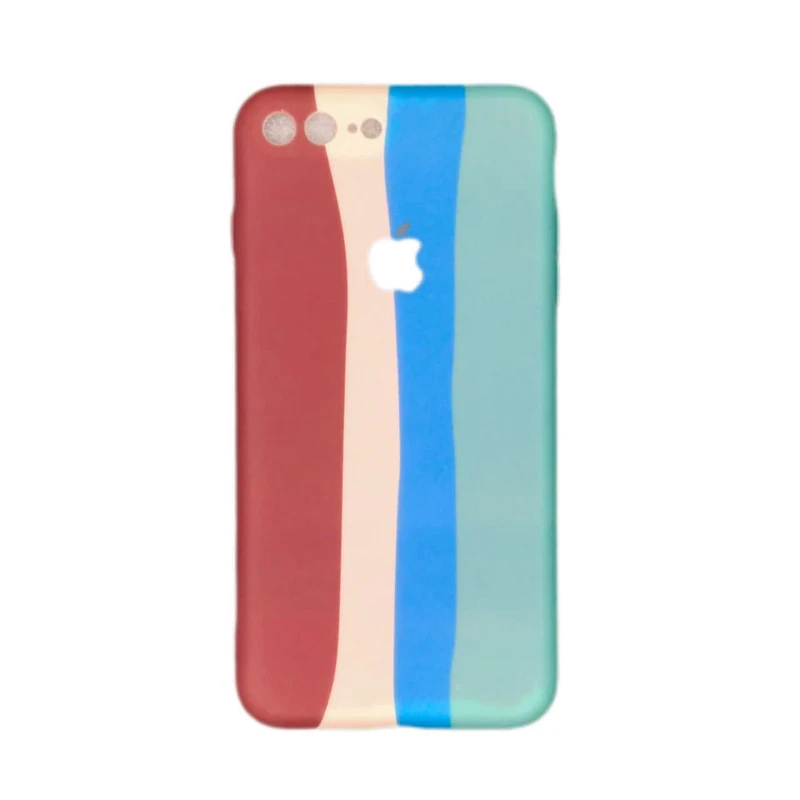 کاور مدل سیلیکونی طرح آبرنگی کد 07 مناسب برای گوشی موبایل اپل iphone 7 plus