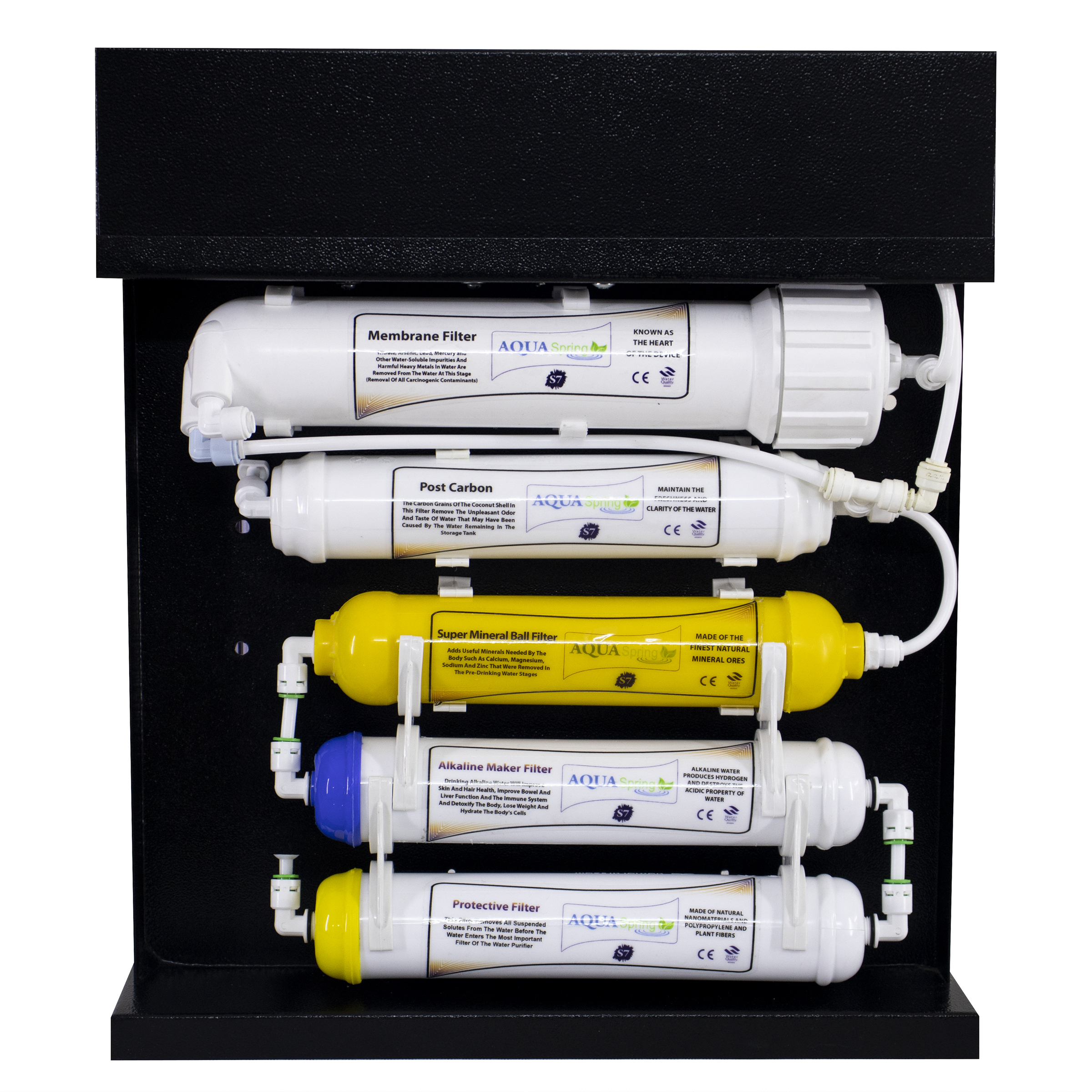 دستگاه تصفیه کننده آب آکوآ اسپرینگ مدل RO-S7-BZ 7008