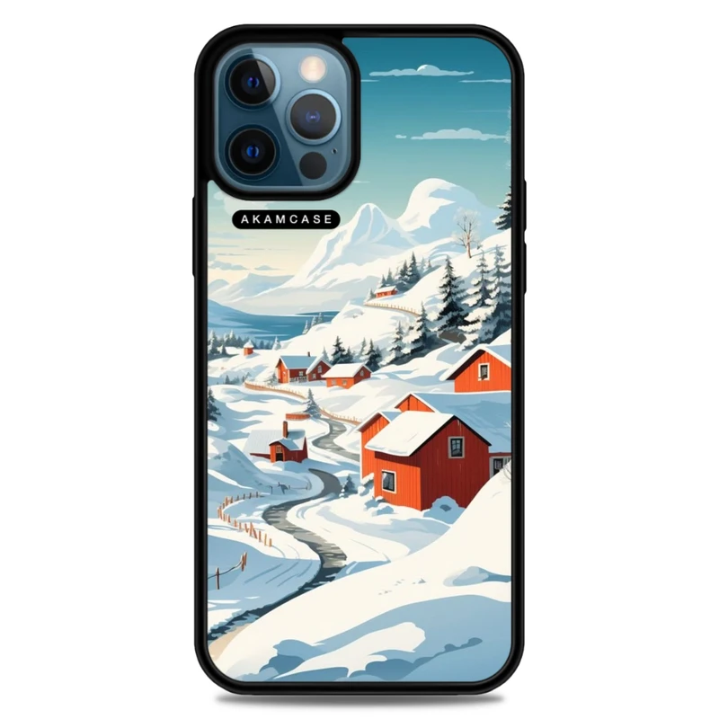 کاور آکام مدل AMC-WA12PROMAX-WINTER-17 مناسب برای گوشی موبایل اپل iPhone 12 Pro Max