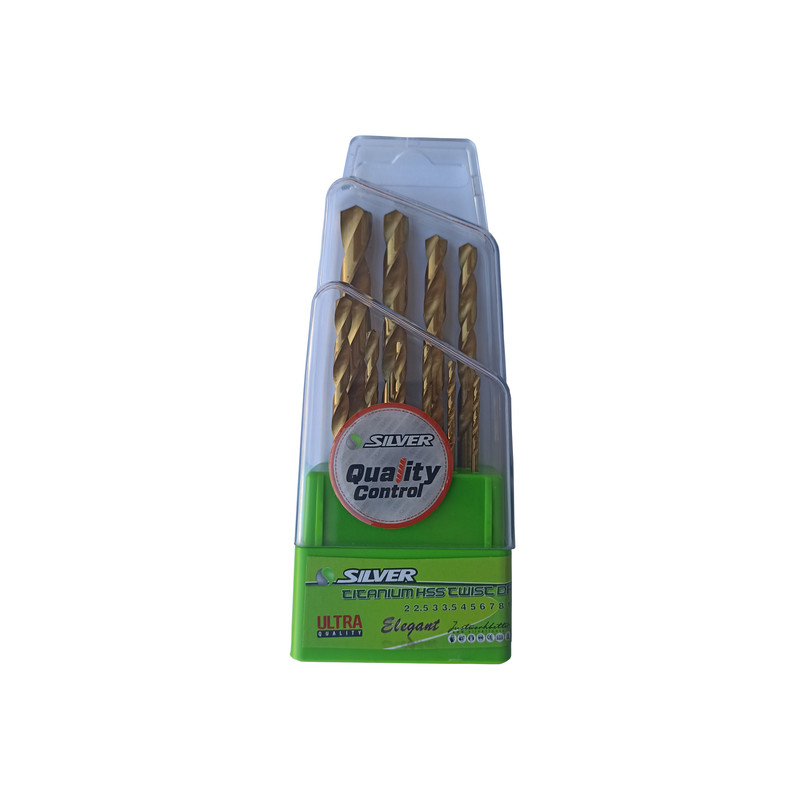 مجموعه 10 عددی مته آهن سیلور مدل GT-BT10