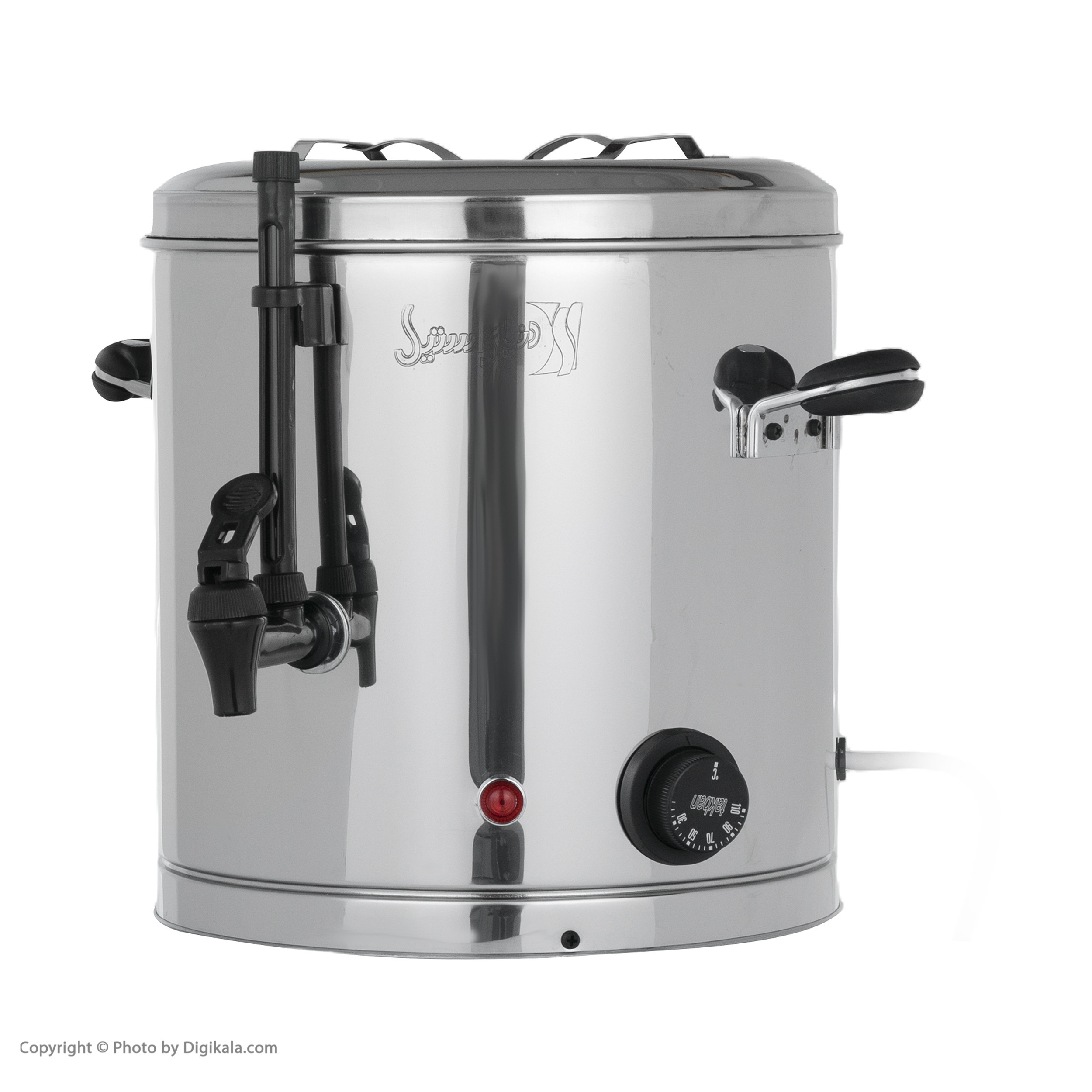 سماور برقی دنیای استیل مدل ۱۵ ba گنجایش ۱۱ لیتر