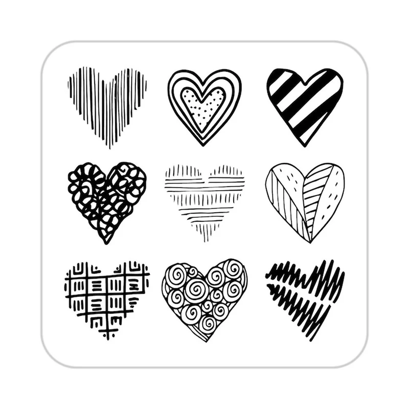 زیر لیوانی کاکتی طرح عاشقانه مدل mp37198