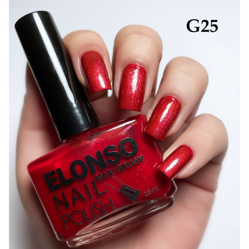 لاک ناخن الونسو شماره G25