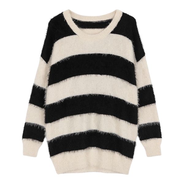 پلیور یقه گرد زنانه مدل 2304