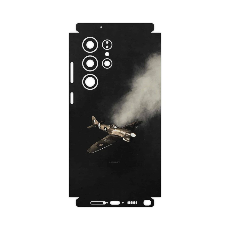 برچسب پوششی ماهوت مدل World_War_II_Aircraft-FullSkin مناسب برای گوشی موبایل سامسونگ Galaxy S23 Ultra