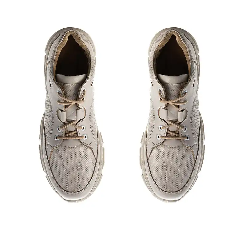 کفش طبی زنانه مدل کنت هاوایی رنگ کرم