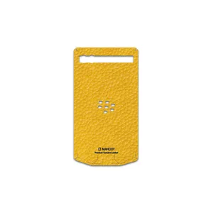 MAHOOT Mustard-Leather Cover Sticker for BlackBerry Porsche Design P9983
