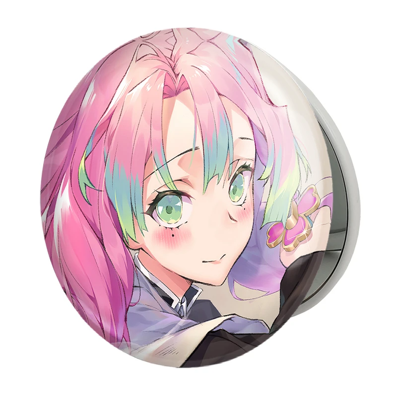 آینه جیبی خندالو طرح میتسوری کانروجی انیمه شیطان کش مدل تاشو کد 27046 