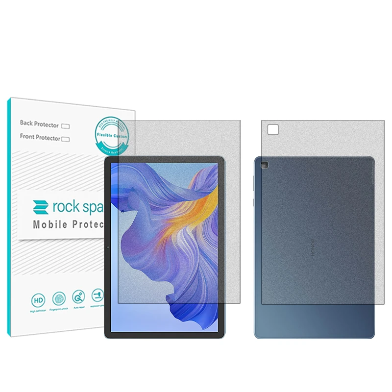 محافظ صفحه نمایش مات راک اسپیس مدل HyMTT مناسب برای تبلت آنر Pad X8 به همراه محافظ پشت تبلت
