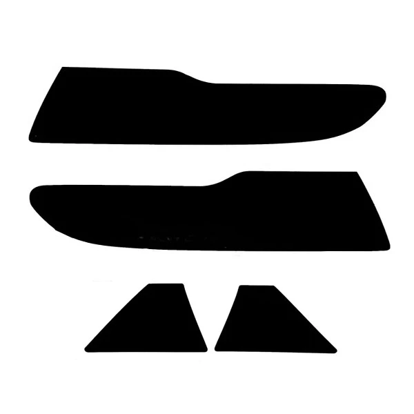 برچسب چراغ عقب خودرو کوکلان مدل sha1 مناسب برای شاهین مجموعه 4 عددی