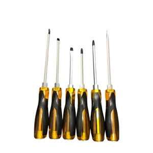 پیچ گوشتی ضربه خور مدل آهنربایی مجموعه 6 عددی