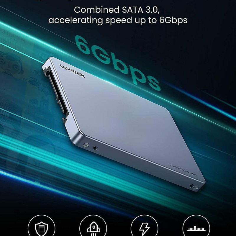 باکس تبدیل M.2 به SATA یوگرین مدل CM344
