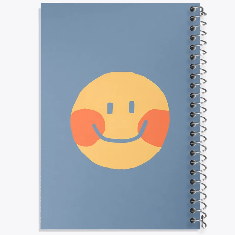 دفتر نقاشی 50 برگ خندالو طرح ایموجی خنده کد N5901