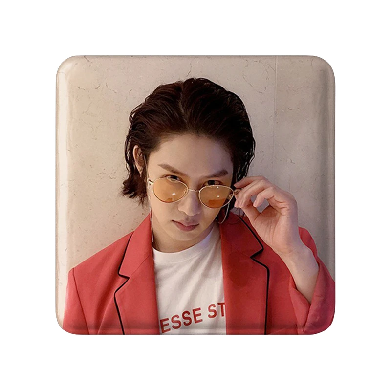مگنت خندالو طرح هیچول گروه سوپر جونیور Super Junior مدل مربعی کد 21462
