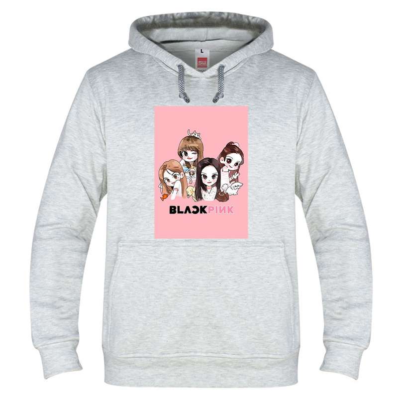 هودی زنانه طرح بلک پینک کد 20