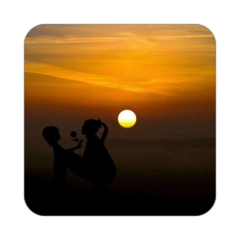 زیر لیوانی کاکتی مدل عاشقانه کد mp10750