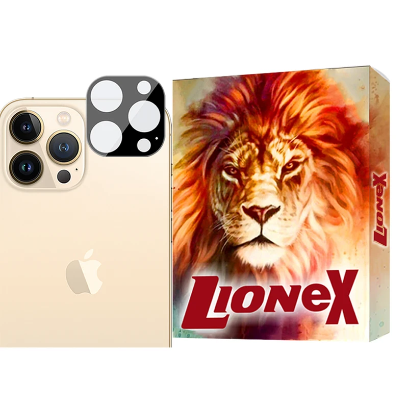 محافظ لنز دوربین  لایونکس مدل FULLENSLمناسب برای گوشی موبایل اپل iPhone 13 Pro Max / iPhone 13 Pro
