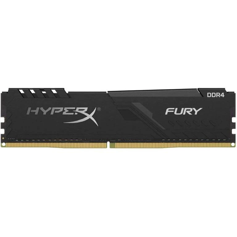    رم کامپیوتر DDR4 تک کاناله 2666 مگاهرتز CL16 کینگستون مدل HyperX FURY ظرفیت 8 گیگابایت