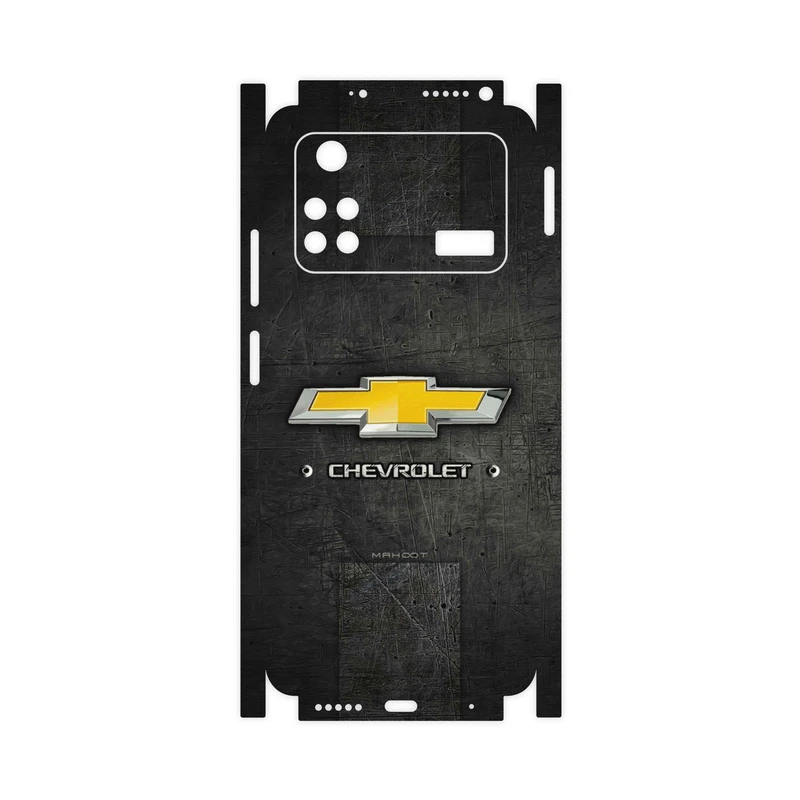 برچسب پوششی ماهوت مدل CHEVROLET-Logo-FullSkin مناسب برای گوشی موبایل شیائومی Poco M4 Pro 4G