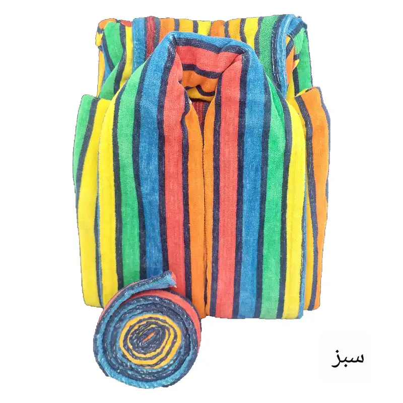 حوله پالتویی گلزار مدل الوان سایز 125