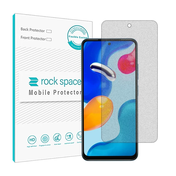 محافظ صفحه نمایش مات راک اسپیس مدل HyMTT مناسب برای گوشی موبایل  شیائومی Redmi Note 11 International