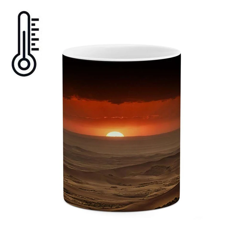 ماگ حرارتی کاکتی مدل غروب کد mgh14748