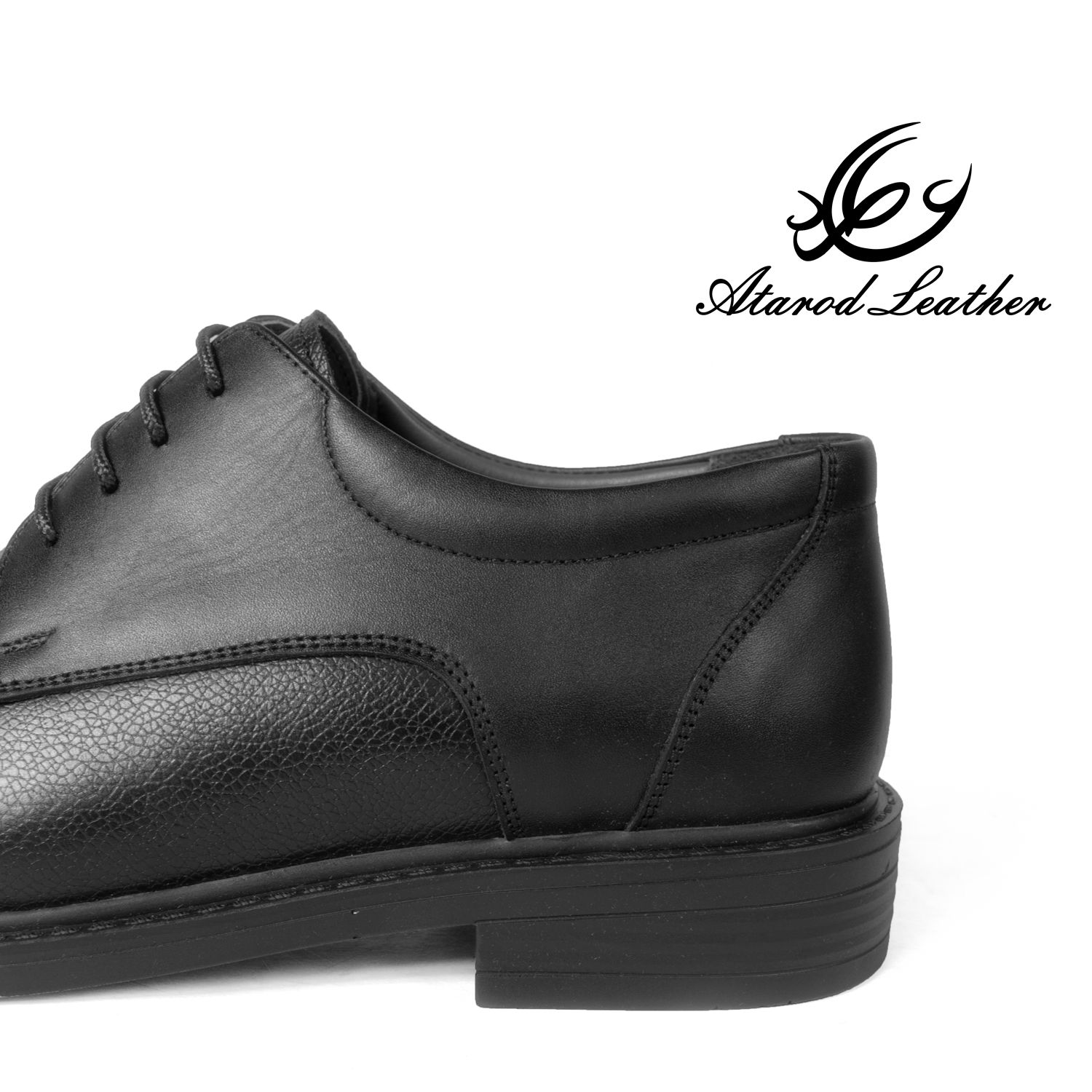 کفش روزمره مردانه چرم عطارد مدل چرم طبیعی کد SH81 -  - 17