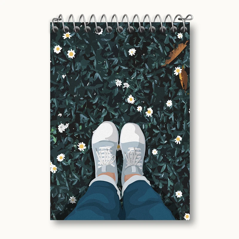 دفتر یادداشت 50 برگ خندالو طرح دخترانه کد N2568