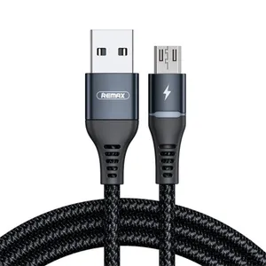کابل تبدیل USB به MICRO USB  ریمکس مدل RC-12 طول 1 متر