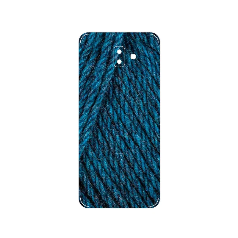 برچسب پوششی ماهوت مدل Fabric Texture 1 مناسب برای گوشی موبایل سامسونگ Galaxy J6 Plus